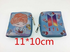 BT21 K-POP BTS Bulletproof Boy Scouts PU Leather Wallet