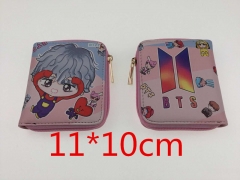 BT21 K-POP BTS Bulletproof Boy Scouts PU Leather Wallet