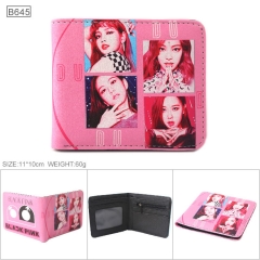 K-POP BLACKPINK PU Leather Wallet