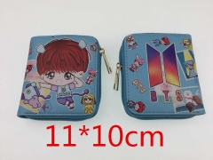 BT21 K-POP BTS Bulletproof Boy Scouts PU Leather Wallet