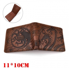 Game of Thrones Movie Embossing PU Leather Wallet