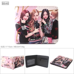 K-POP BLACKPINK PU Leather Wallet