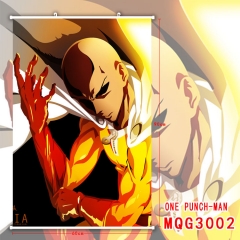 One Punch Man Anime Wallscroll