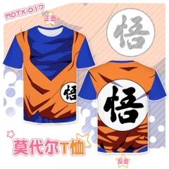 Dragon Ball Z Anime 3D Print Casual Short Sleeve T Shirt