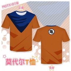 Dragon Ball Z Anime 3D Print Casual Short Sleeve T Shirt
