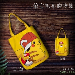 Pokemon Anime Canvas Shopping Bag