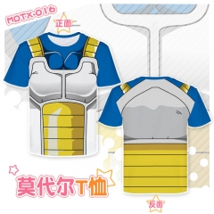 Dragon Ball Z Anime 3D Print Casual Short Sleeve T Shirt