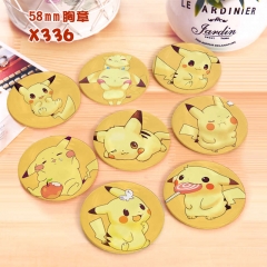 Pokemon Anime Badge Brooches Pins Set