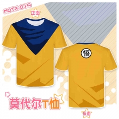 Dragon Ball Z Anime 3D Print Casual Short Sleeve T Shirt