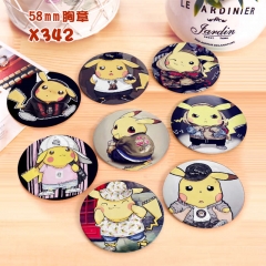 Pokemon Anime Badge Brooches Pins Set