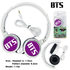BTS 动漫头戴式耳机