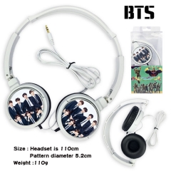 BTS 动漫头戴式耳机