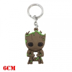 Marvel Comics Guardians of the Galaxy Movie Soft Plastic Keychain
