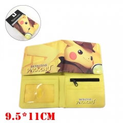 Detective Pikachu Movie PU Leather Wallet