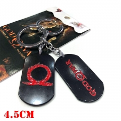 God Of War Game Alloy Keychain