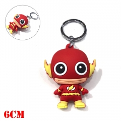 DC Comics The Flash Movie Soft Plastic Keychain