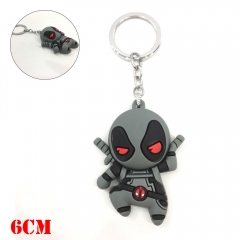 Marvel Comics Deadpool Movie Soft Plastic Keychain