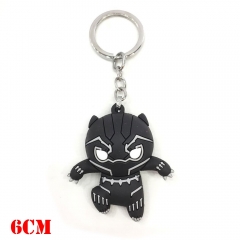 Marvel Comics Black Panther Movie Soft Plastic Keychain