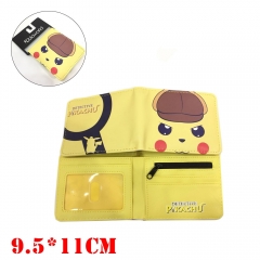 Detective Pikachu Movie PU Leather Wallet