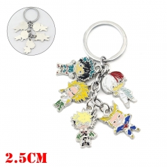 My Hero Academia Anime Alloy Keychain