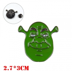 Shrek Movie Alloy Badge Brooches Pin