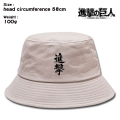 2 Styles Attack on Titan/ Shingeki No Kyojin  Anime Canvas Bucket Hat Sunhat