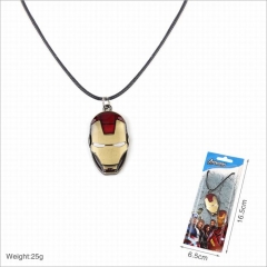 Marvel's The Avengers Iron Man Movie Cosplay Alloy Anime Necklace Pendant
