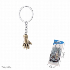 Marvel's The Avengers Iron Man Movie Cosplay Alloy Anime Keychain Pendant