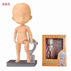 素体娃娃 女款浅肤色盒装手办摆件模型