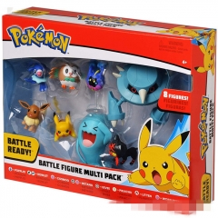 Pokemon Battle Figure Multi Pack Set Anime PVC Figure Toys