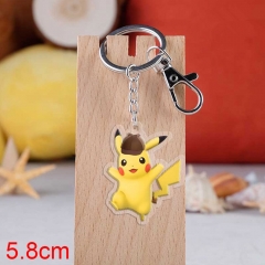 Detective Pikachu Movie Acrylic Keychain