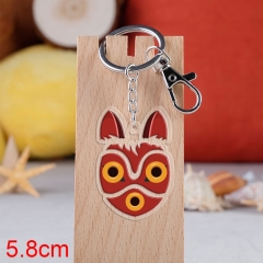 Princess Mononoke Anime Acrylic Keychain