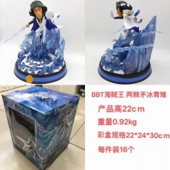 BBT海贼王 GK 海军三大将 两棘矛冰人大将青雉盒装手办摆件模型 22CM 一箱16个 1.42KGS 22X24X30CM