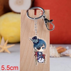 Kuroshitsuji Black Butler Anime Acrylic Keychain