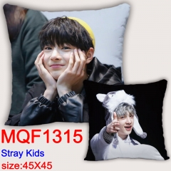 Stray Kids45X45双面方抱枕 MQF1315