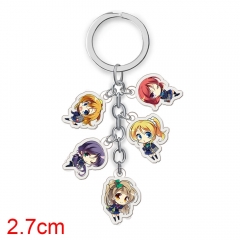 动漫周边 lovelive 吊坠亚克力钥匙扣