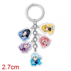 That Time I Got Reincarnated As A Slime Anime Multiple Dropped Acrylic Keychain
