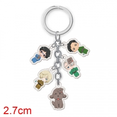 Yuri on ICE Anime Multiple Dropped Acrylic Keychain