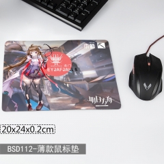 Arknights Game Cosplay Cartoon Cheapest Mouse Pad Fancy Print Mouse Pad