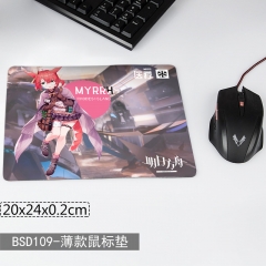 Arknights Game Cosplay Cartoon Cheapest Mouse Pad Fancy Print Mouse Pad