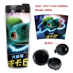 大侦探皮卡丘-3动漫星巴克防漏隔热杯子