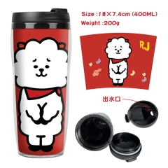 BTS-1 动漫星巴克防漏隔热杯子