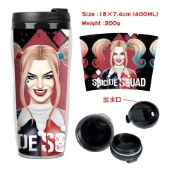 自杀小队-1动漫星巴克防漏隔热杯子
