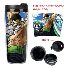 海贼王-2动漫星巴克防漏隔热杯子