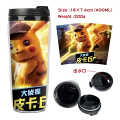 大侦探皮卡丘-1动漫星巴克防漏隔热杯子