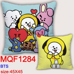 K-POP BTS Bulletproof Boy Scouts Anime Pillow Two Side 45*45CM