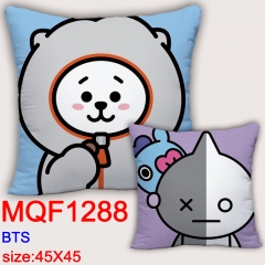 K-POP BTS Bulletproof Boy Scouts Anime Pillow Two Side 45*45CM