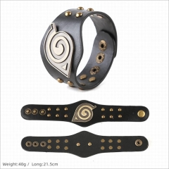 Naruto Punk Style Cartoon Cosplay Anime Bracelet Bangles