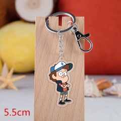 Gravity Falls Anime Acrylic Keychain