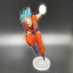 Dragon Ball Z Cosplay Cartoon Character Acrylic Figure Anime Plate Standing